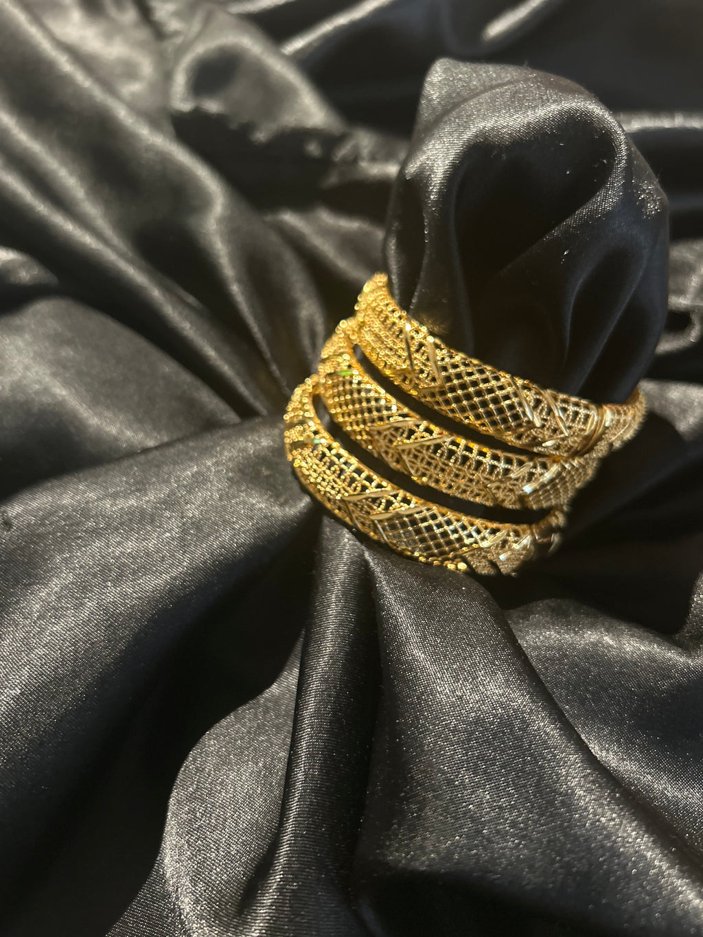 24k Chunky Bangles
