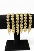 Heart Nugget Bracelet