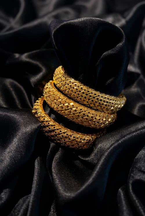 24k Chunky Bangles